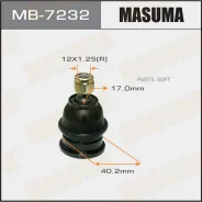 ������� ����� Masuma front low Mitsubishi Chariot/ D02W, D03W, D05W Masuma MB7232, �������� MB7232 ����