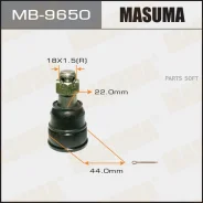 ������� ����� Masuma front low Mazda Bongo Friendee / SGEW Masuma MB9650, �������� MB9650 ����