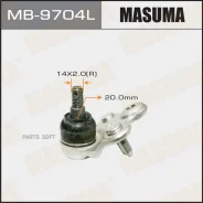 ������� ����� Masuma front low Honda Civic / FD1, FD3 Masuma MB9704L, �������� MB9704L ����