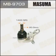 ������� ����� Masuma front low Honda CR-V / RE3, RE4 Masuma MB9703, �������� MB9703 ����