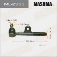 ���������� ������� ���� Masuma Toyota LAND Cruiser / FZJ80L, HDJ80L, HZJ80L front 90-98 RH Masuma ME2955, ������ ME2955 ����