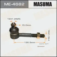 ���������� ������� ���� Masuma Nissan Terrano / WD21, VD21 out LH in RH 86-93 Masuma ME4682, �����/������ ME4682 ����