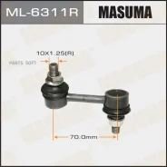 ������ ������������� (����) Masuma front Honda Accord Tourer LHD 03-08 RH Masuma ML6311R, ������ �������� ML6311R ����