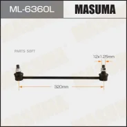 ������ ������������� (����) Masuma front Honda FIT ARIA / GD8 LH Masuma ML6360L, ����� �������� ML6360L ����