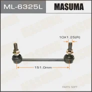 ������ ������������� (����) Masuma rear Honda HR-V / GH# LH Masuma ML6325L, ����� ������ ML6325L ����