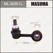 ������ ������������� (����) Masuma front Toyota Tundra / UPK50L LH Masuma ML9051L, ����� �������� ML9051L ����
