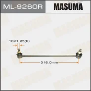������ ������������� (����) Masuma front Honda FIT, JAZZ / GD1, GD3 RH Masuma ML9260R, ������ �������� ML9260R ����