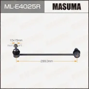 ������ ������������� (����) Masuma front BMW 5-Series (E60) RH Masuma MLE4025R, ������ �������� MLE4025R ����
