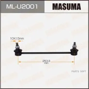 ������ ������������� (����) Masuma rear FORD Mondeo 00- Masuma MLU2001, ������ MLU2001 ����