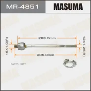 ������� ���� Masuma Nissan Sunny / B15 98-00 Masuma MR4851 MR4851 ����