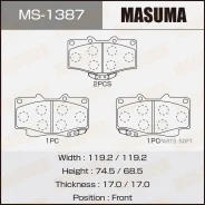������� �������� Masuma, AN-458WK, NP1098, P83009 front (1/12) Masuma MS1387, �������� MS1387 ����