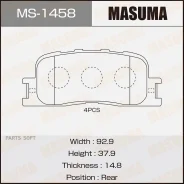 ������� �������� Masuma, AN-659K, NP1030, P83088 rear (1/12) Masuma MS1458, ������ MS1458 ����