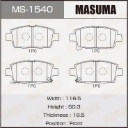 ������� �������� Masuma, AN-713WK, NP1146 front (1/12) Masuma MS1540, �������� MS1540 ����