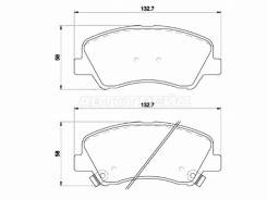������� ��������� (�������) Hyundai Creta 15-22 / Elantra 06- Brembo P 18 025, �������� P18025 ����