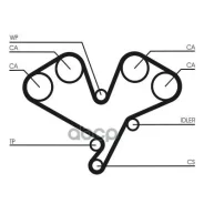 ������ ��� Mitsubishi 3.5GDI V6 6G74 Z=265*32 93 TB550 Continental ���. CT1113 CT1113 ����