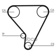 ������ ��� [133 ���. 25,4mm] Nissan Maxima 3.0 6/93- Pathfinder 3.3 4WD 9/97- Continental ���. CT1033 CT1033 ����