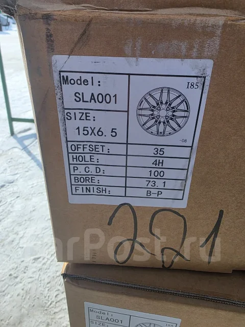 ZW 168. 6.5x15", 4x100, ET35, �� 73,1���. ����