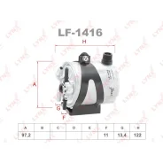 ������ ��������� Renault Scenic II 1.5d-2.0d 06 / Megane II 1.5d 05-08 / Scenic II 1.5d 05 Lynxauto LF1416 LF1416 ����