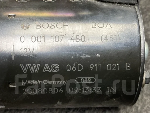 ������� Audi A4 B8 2009 06H911021A 1.8T CDH 06H911021A ����