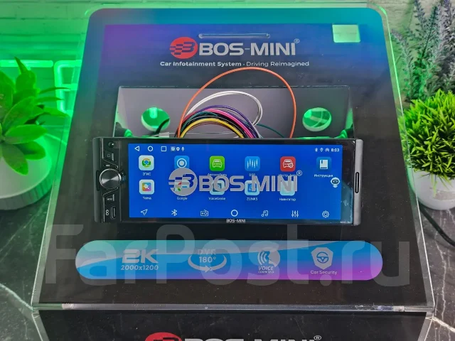 ��������� ������� 1 din 4/64 Bos-mini 658d pro ����