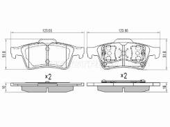 ������� ��������� Akebono AN-718K, ������ AN718K ����