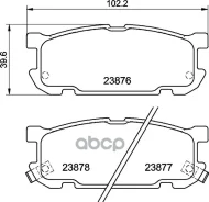������� ��������� �������� ����. MX-5 Mk II (NB) MX-5 II (NB) Mintex ���. mdb2249 MDB2249 ����