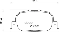 ������� ����. ���. Toyota Camry MDB2084 Mintex ���. MDB2084 MDB2084 ����