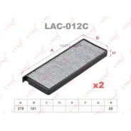������ �������� �������� (�������� 2 ��. ) Lynxauto LAC-012C LAC012C ����