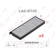 ������ �������� �������� (�������� 2 ��. ) Lynxauto LAC012C LAC012C ����