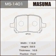 ������� ��������� (�������) Lexus RX 97-06 / Toyota Camry 96-02 Masuma, �������� MS1401 ����