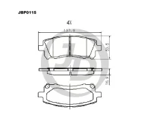 ������� ��������� ����� Subaru Forester Legacy Impreza 98 JD JBP0115 ����
