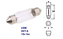 ����� ����������� C5W 12v5w 8x29�� Koito Stanley/Koito 2214 2214 ����
