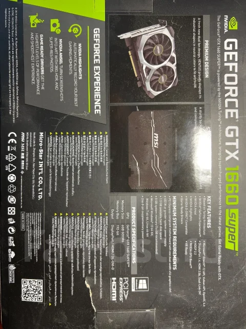GeForce GTX 1660 SUPER ����