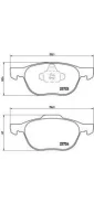 P24061 1082 001093 000B-SX! ������� �������� �. Brembo P24061 P24061 ����