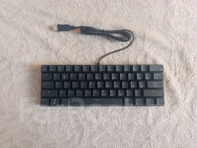 Механическая клавиатура CyberLynx BD61 (Red Switch), игровая, черный ...
