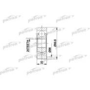 ���� ����� �-�� ALFA Romeo: 155/164, Lancia: Dedra, Prisma, FIAT: Croma, Tempra/TIPO, Regata/Ritmo Patron PCV3002 PCV3002 ����