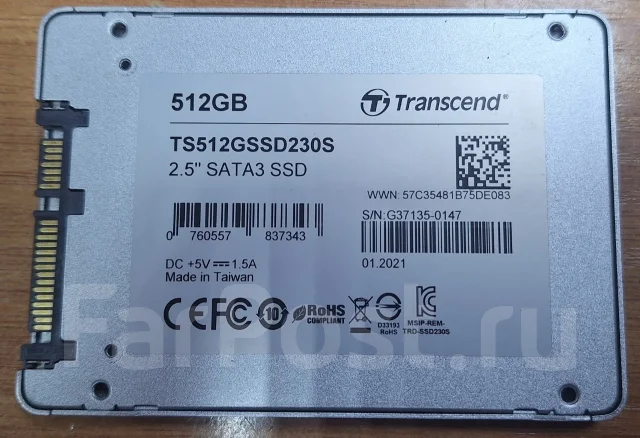 SSD 2,5 �����. 512���, ��������� SATA ����