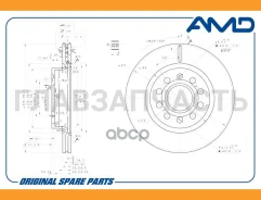 ���� ����. ���. [280x22] 5 ���. AUDI A3 1,2-2,0/TDI 05/03-. VW Caddy III 1,2-2,0/TDI 03/04-/ Golf V 1,4-2,0/TDI 10/03-11/08/ VI 1,2-2,0/TDI 10/08-/ Pl...