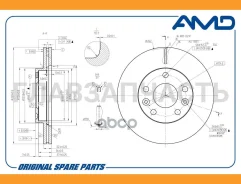 ���� ����. ���. [269x22,4] 5 ���. Renault Duster 1.5dCi/1.6/2.0 10- AMDBD257 ����