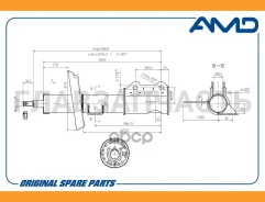 ����������� ���. GAS R Chevrolet Cruze 09- AMDSA222R ����