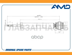 ����������� ������ ������� Volkswagen Polo ����� V 612, 602, Polo V 6R1 Amdsa922 AMDSA922 ����