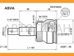 ���� ������� | ����� ����/��� | Chrysler/ Grand Cherokee/32*70*27 �� [CH016A54] CH016A54 ����