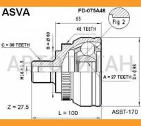���� �������� 27x60x38 FD075A48 ����