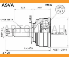 ���� �������� 32x60x28 HN22 ����
