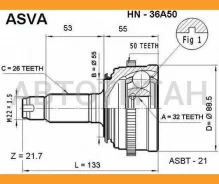 ���� �������� 32x55x26 HN36A50 ����