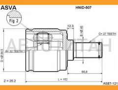 ���� ���������� | ����� ��� | Honda/ Accord 90-97/32*40*27 �� 44310SM4980, 44310SM4901, 44310SM1900, 44310SK7J12, 0311CFLH [HNID507] HNID507 ����
