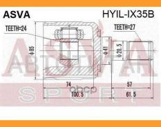 ���� ���������� | ����� ���� | Hyundai/ KIA/ IX 35 4WD AT/ MT 2, 0/24*44*26 �� [Hyirix35] HYIRIX35 ����