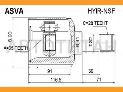 ���� ���������� (OEM-����������) | ����� ���� | Hyundai/ Santa FE 2006-2008 2, 2 CRDI 5MT/ 4AT 2WD/ 4WD/35*42*28 496052BA10, 495052PA30 [Hyirnsf] 4960...