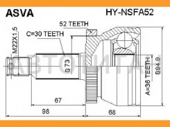 ���� ������� | ����� ����/��� | Hyundai/ Santa FE 2006-2008 2, 7 5MT/ 4AT 2WD/ 4WD/36*30 �� [Hynsfa52] HYNSFA52 ����