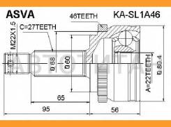 ���� �������� 22x60x27 KIA SOUL 2008- 1,6 5MT [KASL1A46] KASL1A46 ����